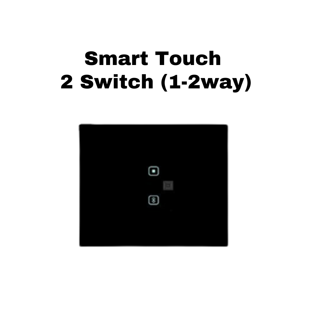 Suitch on 2 module smart touch switch