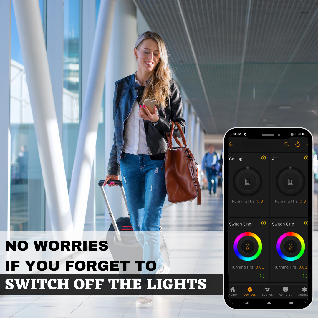 Best 4 module smart touch switch with fan