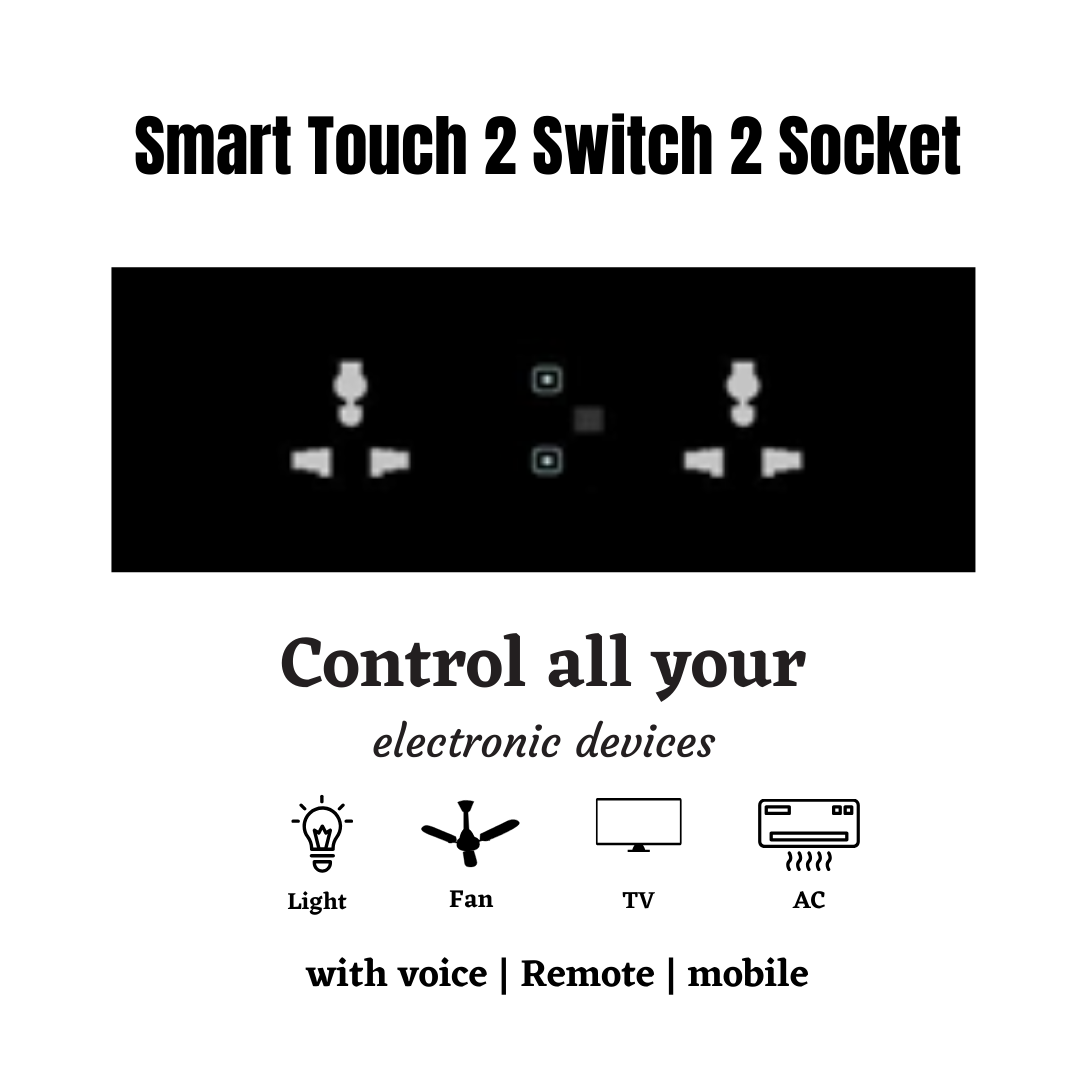 Best 6 module smart touch switch