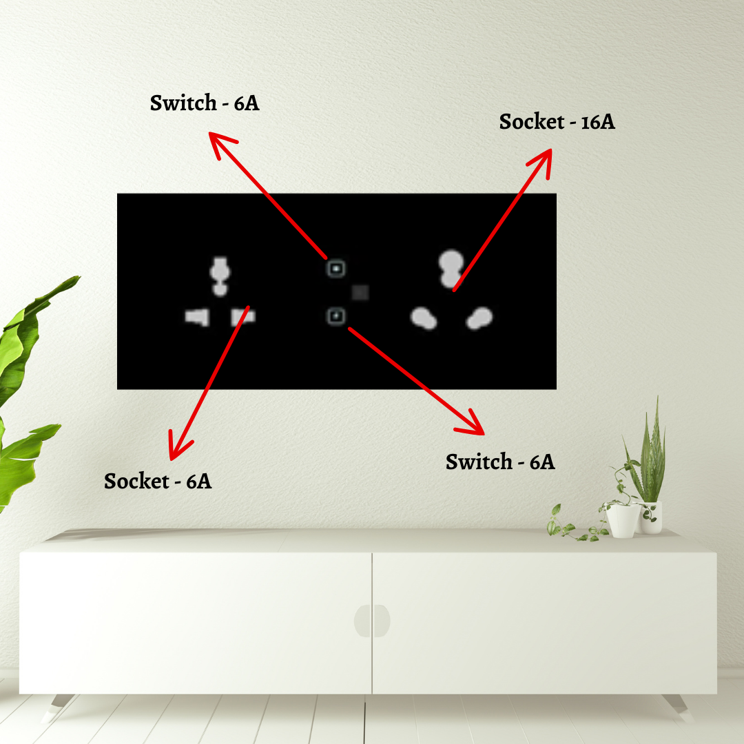 Best 6 module smart touch switch