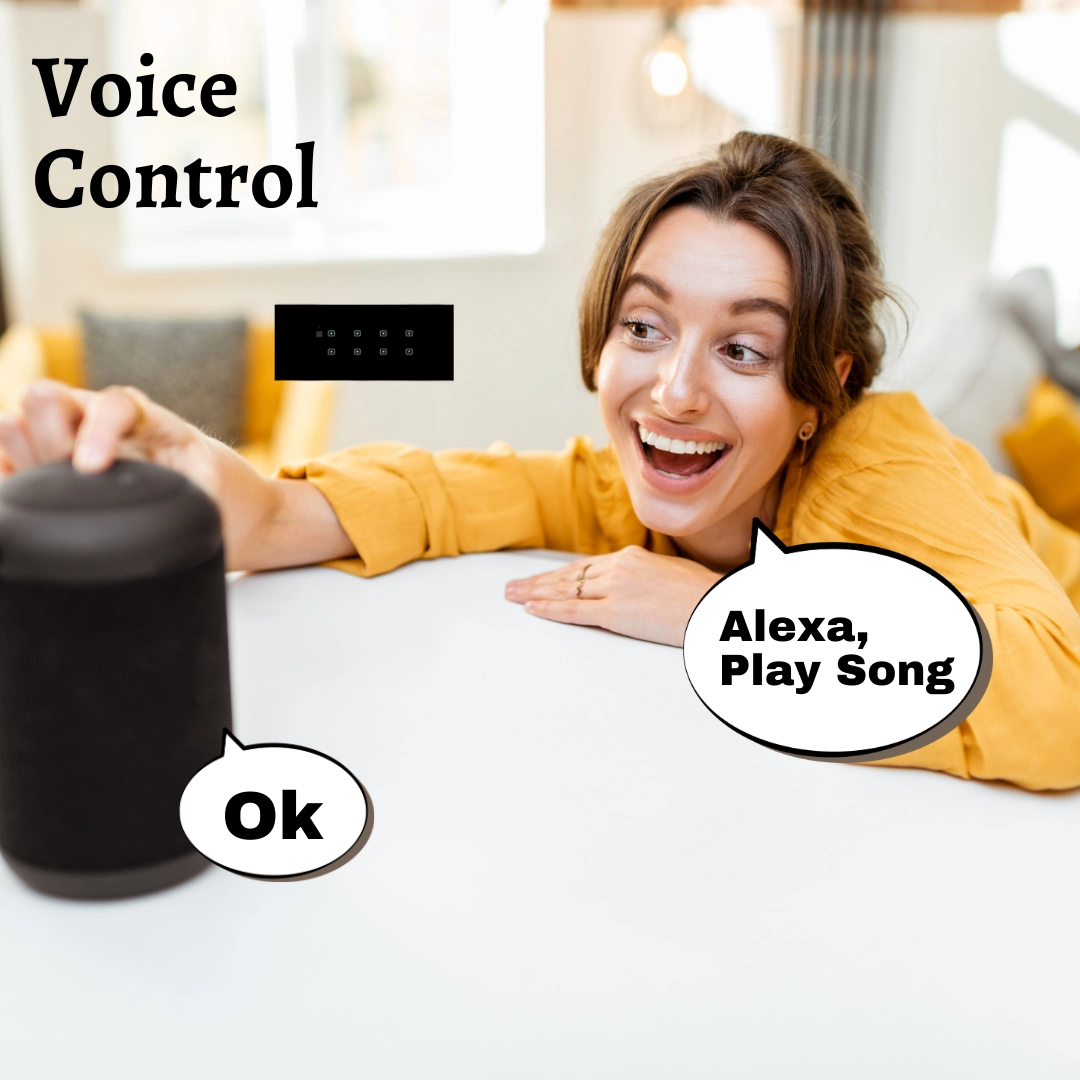 6 module smart switch board  automation india