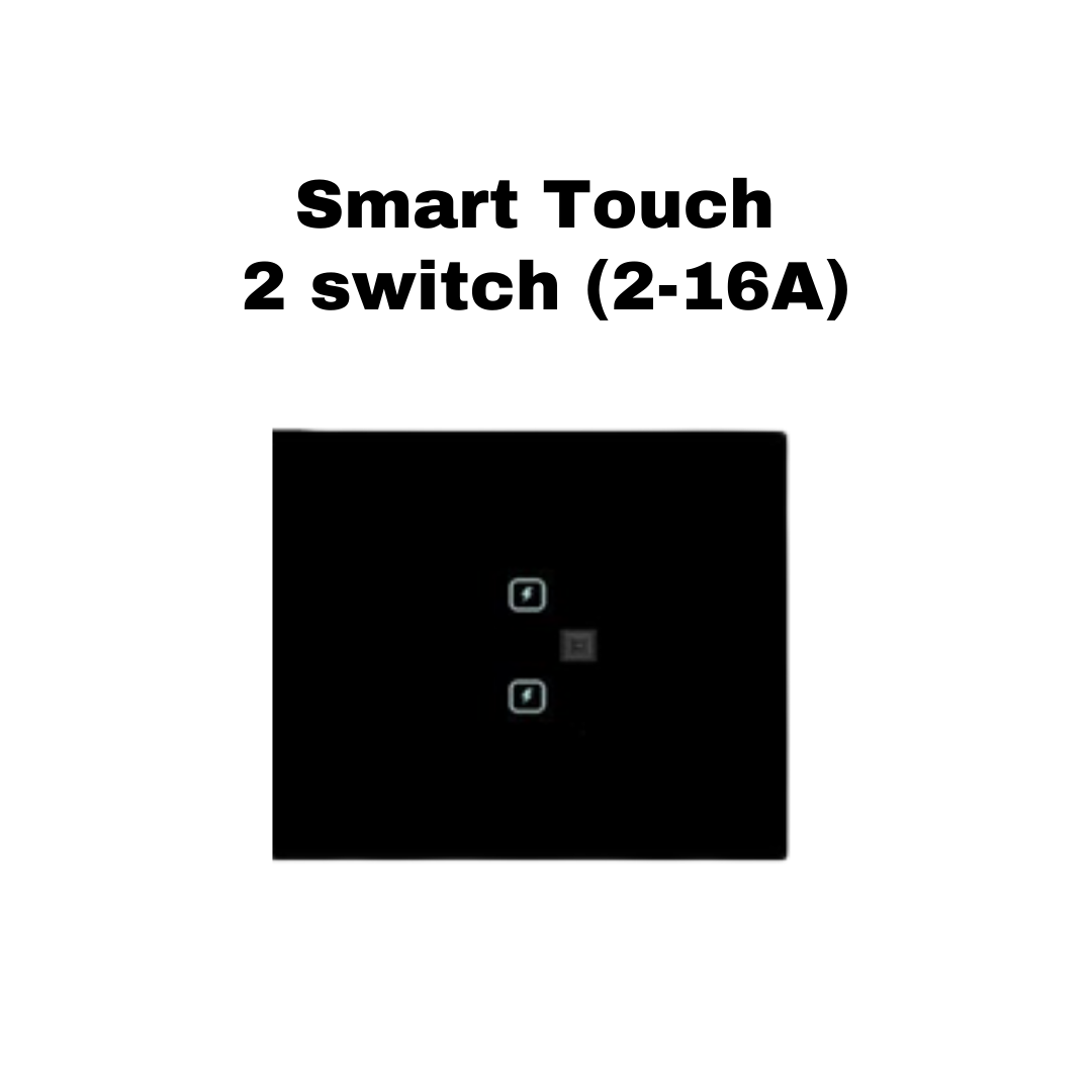 best Suitch on 2 module smart touch switch board 16 amp