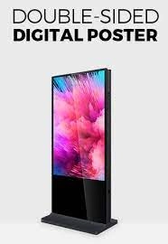 double sided digital signage